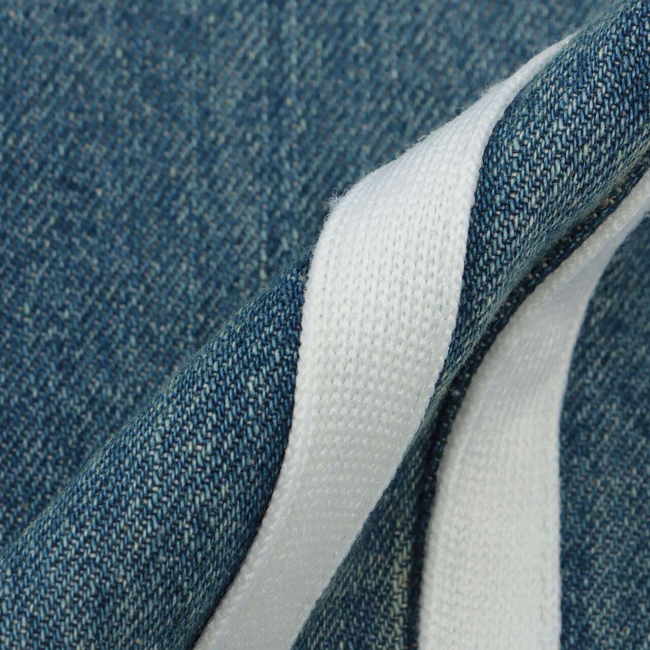 [GLSW.] Denim Line Cargo Pants,Deep blue, large image number 8