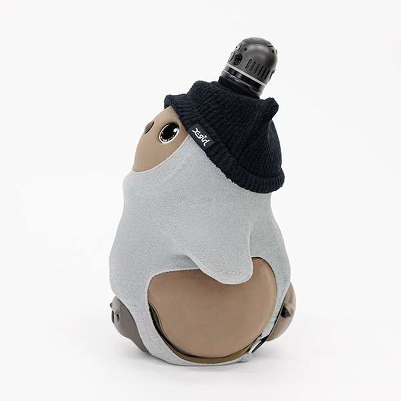 X-girl Stages &times; LOVOT Cat Ear Knit Cap,Black, large image number 10