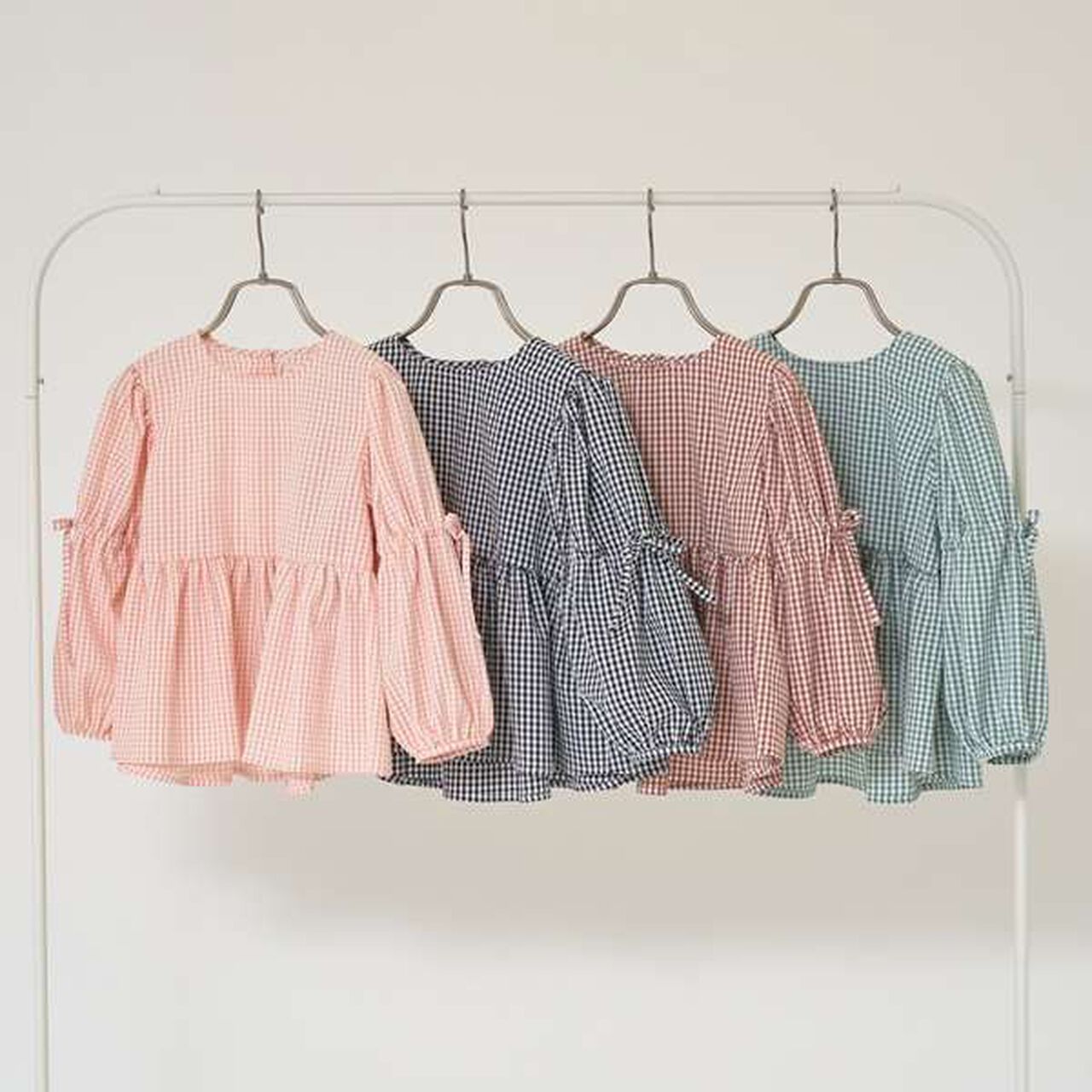 Voluminous Peplum Blouse,Brown, large image number 1