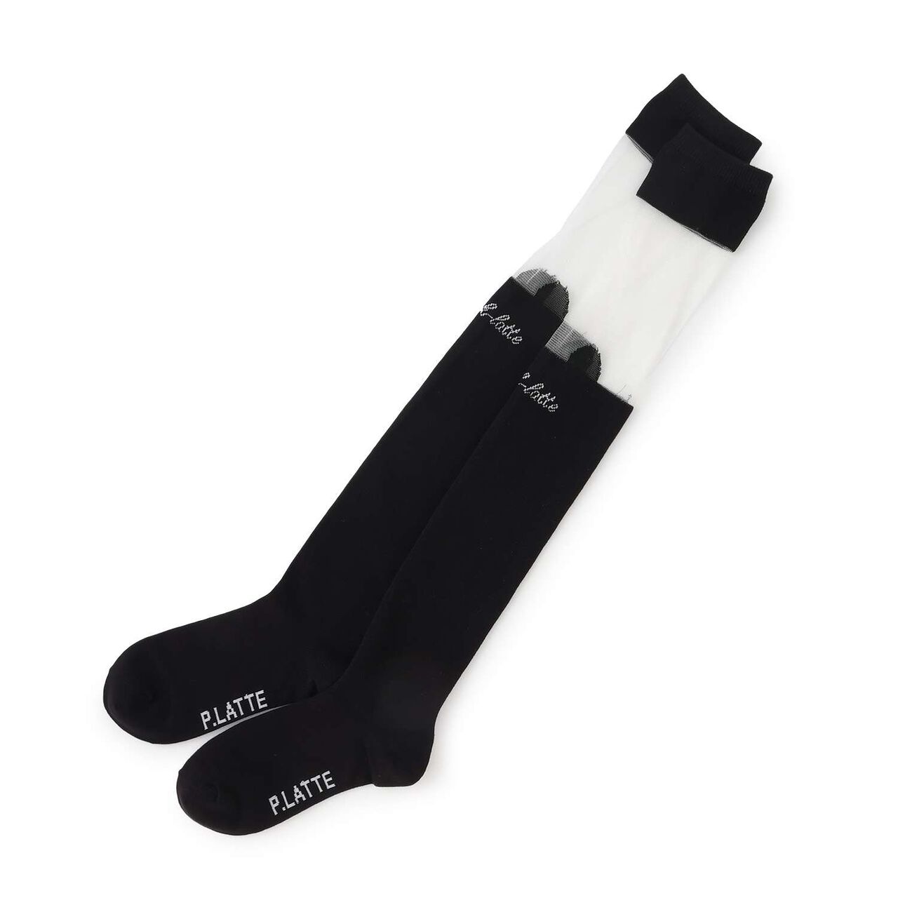 Kumani Knee-High Socks,Black, large image number 0