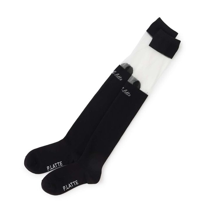 Kumani Knee-High Socks,Black, medium image number 0