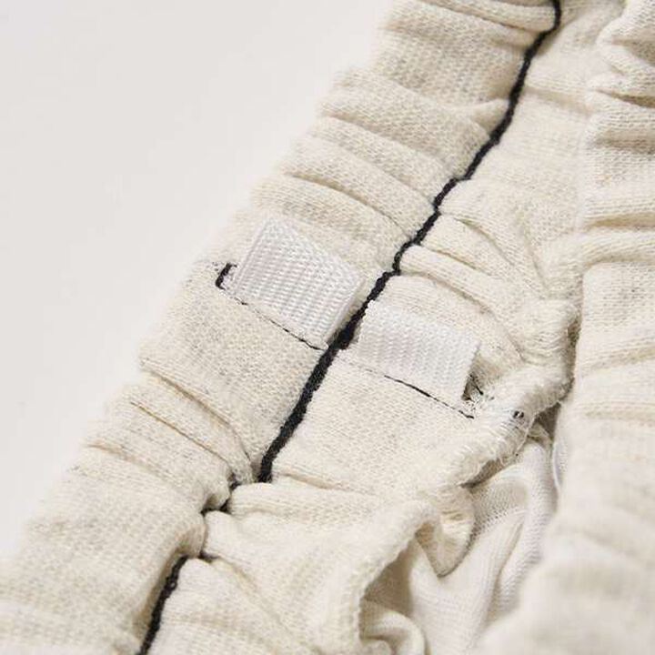 [Coordinatable Setup] [Kaiteki Tenjiku] Contrast Stitching 5-Length Pants,Deep blue, medium image number 7