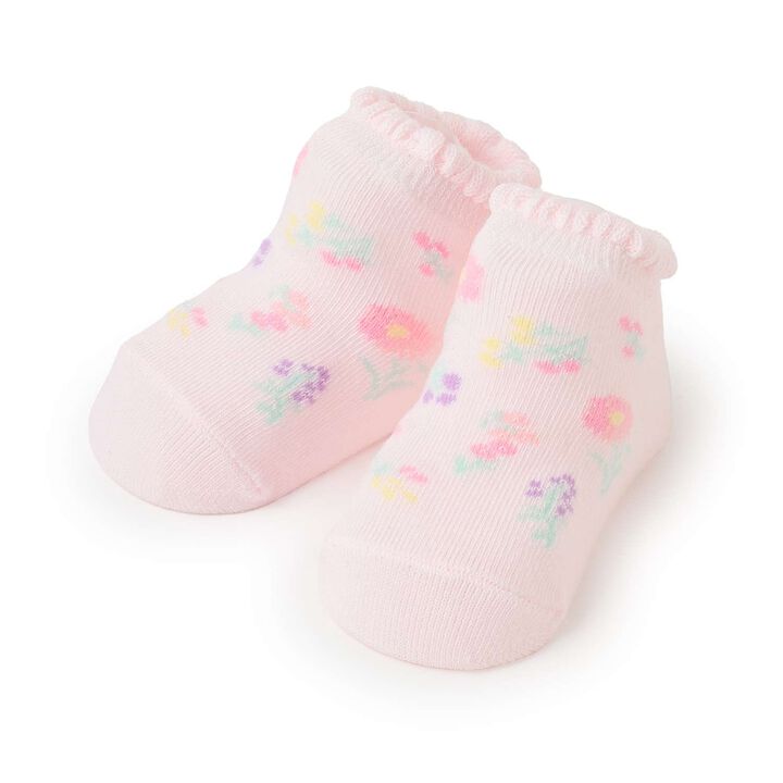 Flower Pattern Socks [Made in Japan],, medium