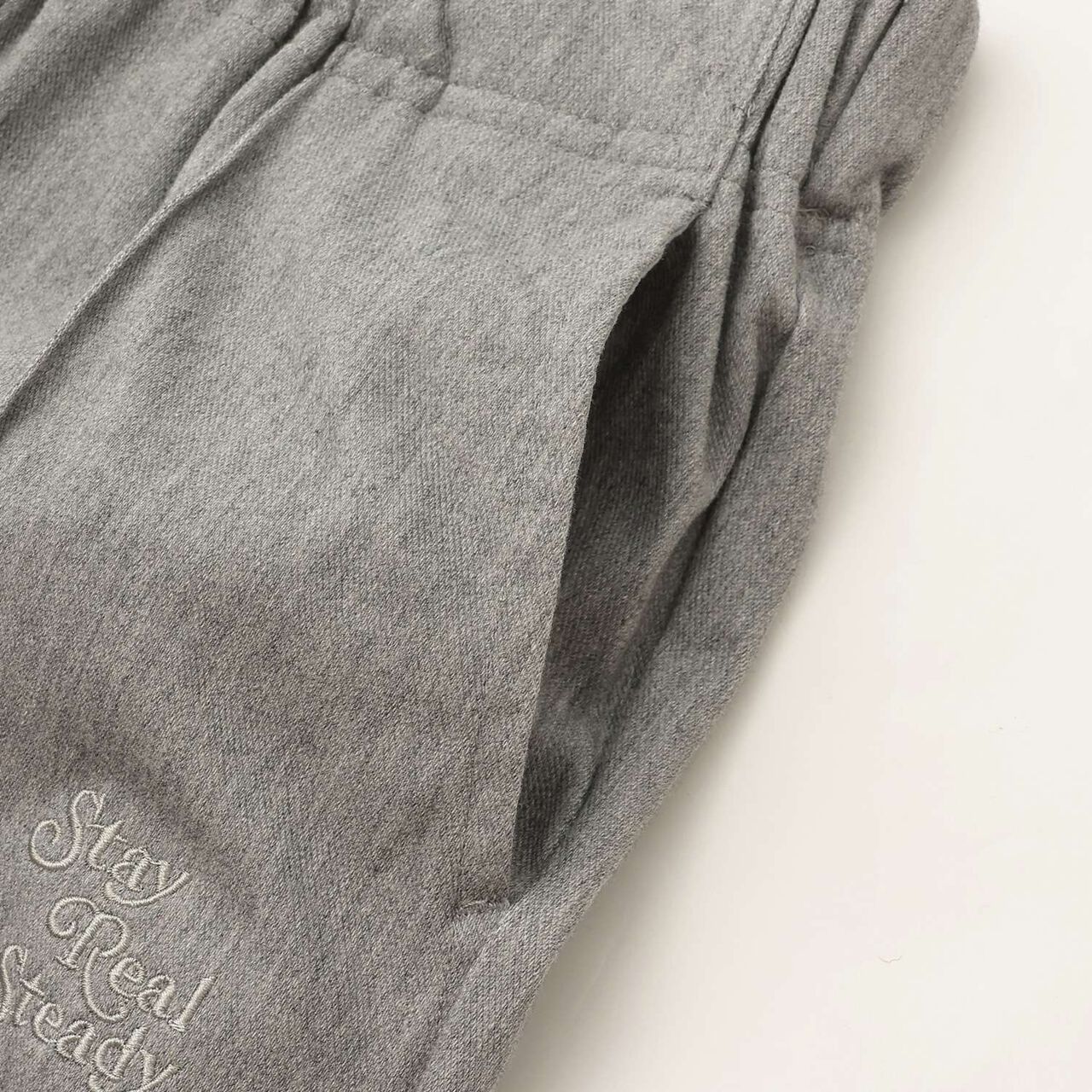 [LTXC] Stretch Easy Flare Cut Pants,Black, large image number 8