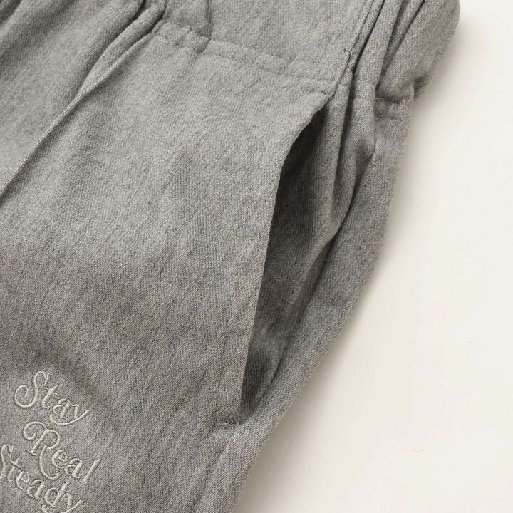 [LTXC] Stretch Easy Flare Cut Pants,Black, medium image number 8