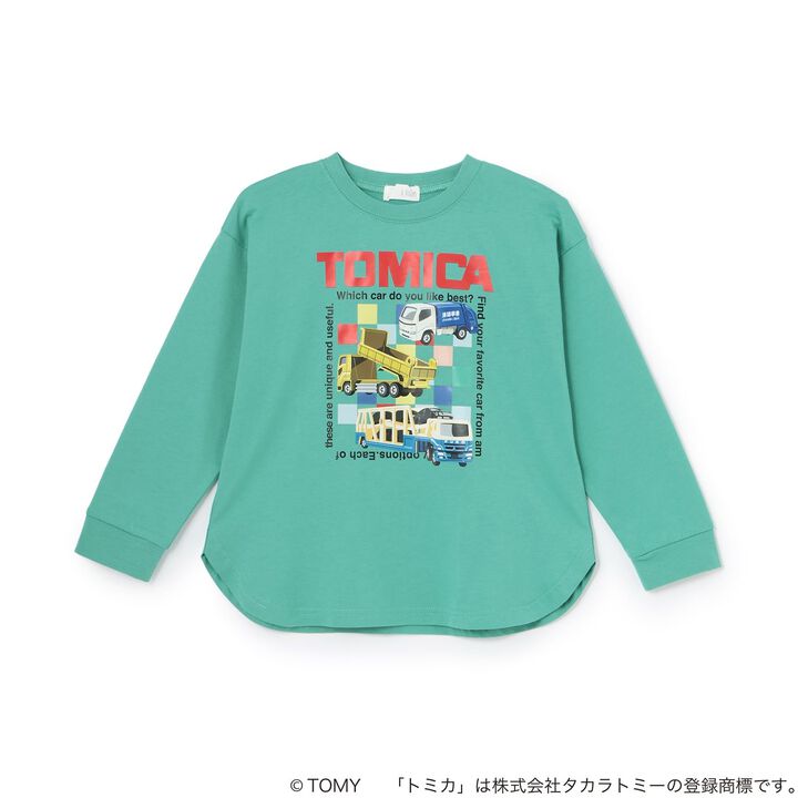 [TOMICA] 混款印花T恤 [兒童服裝] [童裝] [男童],綠色, medium image number 15