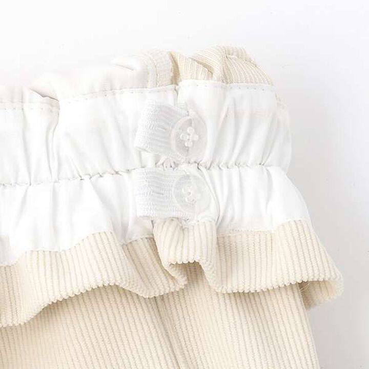 Corduroy Tapered Pants,Charcoal gray, medium image number 3