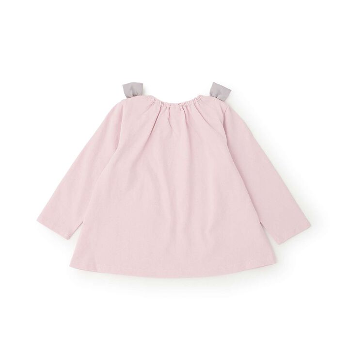 Mini Bag Long-Sleeve T-Shirt,Navy, medium image number 7