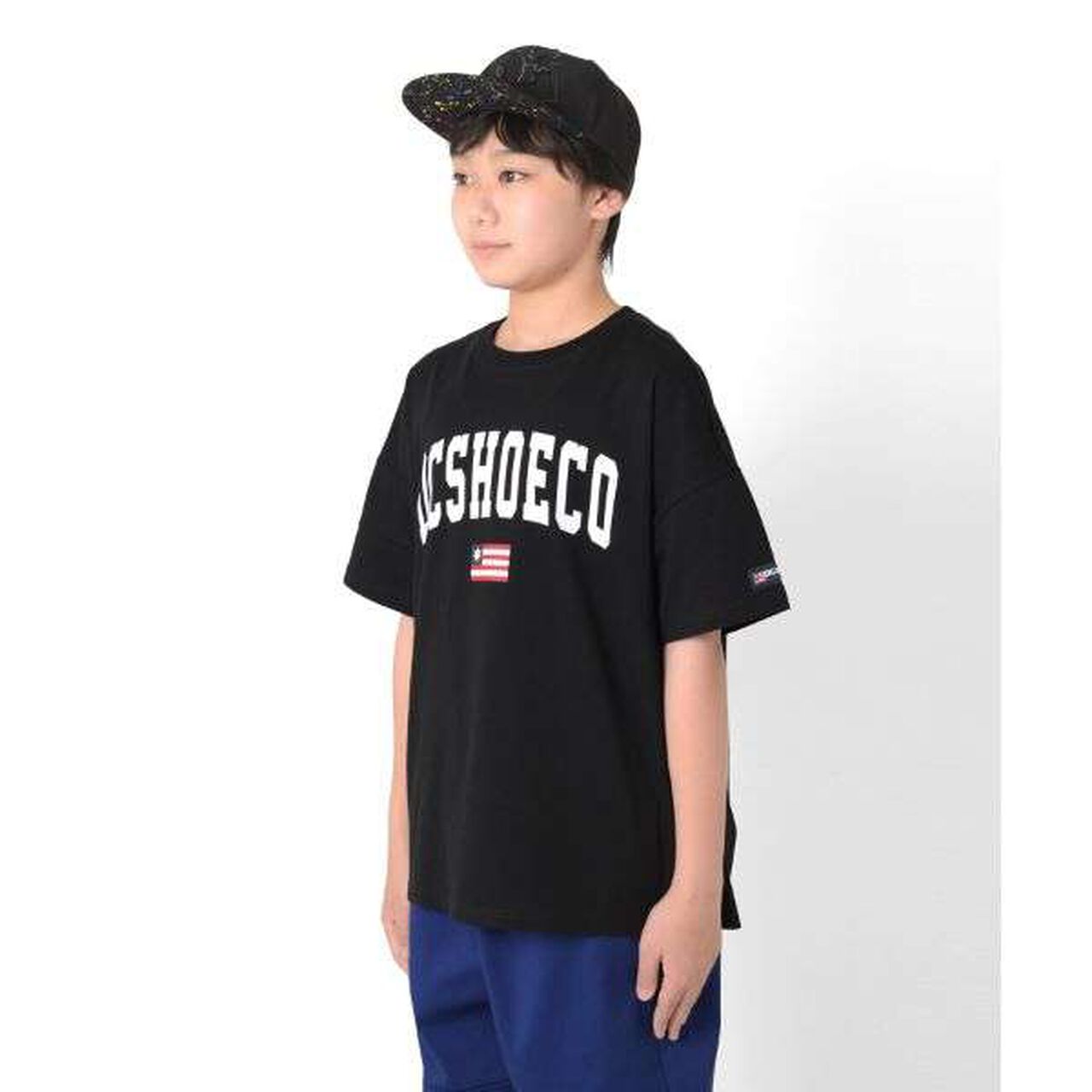 [Adult Size Available] [DC] Arch Logo Print Big Short Sleeve T-Shirt,Deep red, large image number 5