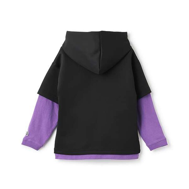 [Water-Repellent] Ponte Fake Layered T Parka,Blue, medium image number 1