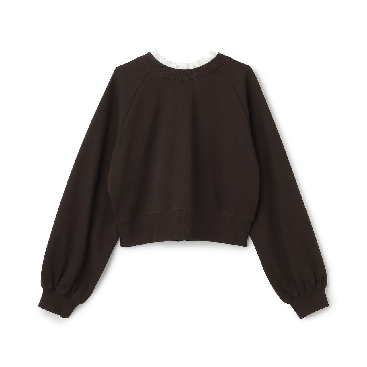 [Parent-Child Matching] Lace Collar 2WAY Cut Cardigan,Beige, large image number 20