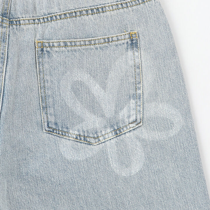 Spray Assortment Denim Pants,Black, medium image number 8