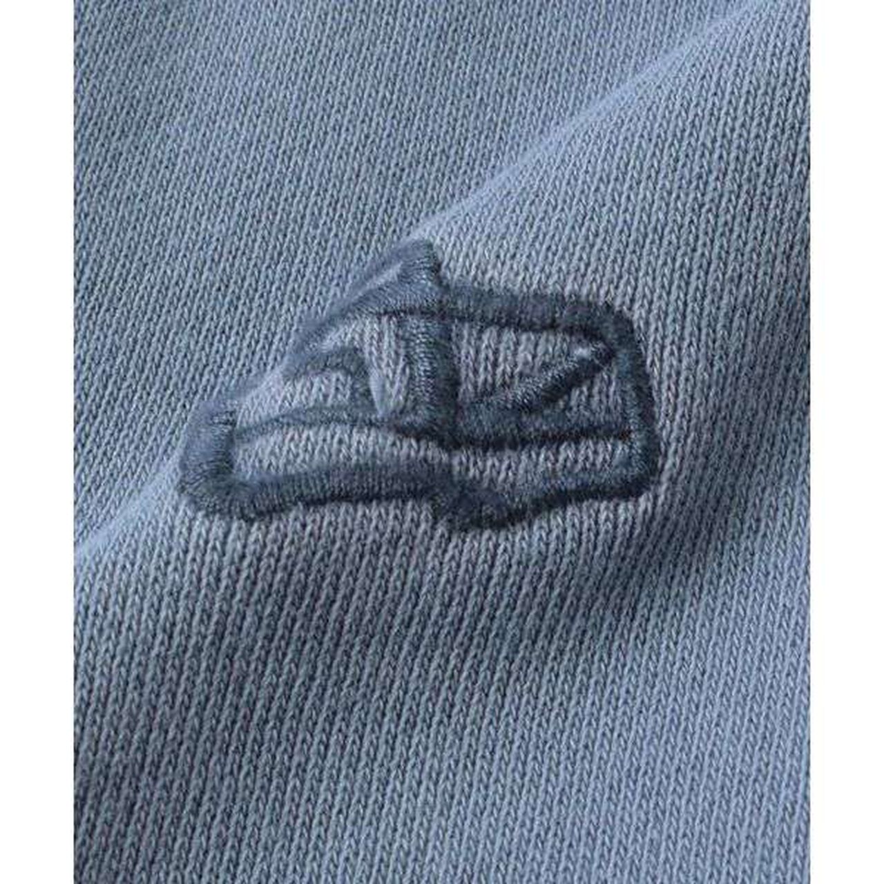 Fleece Pigment Big Sweatshirt,Deep red, large image number 9