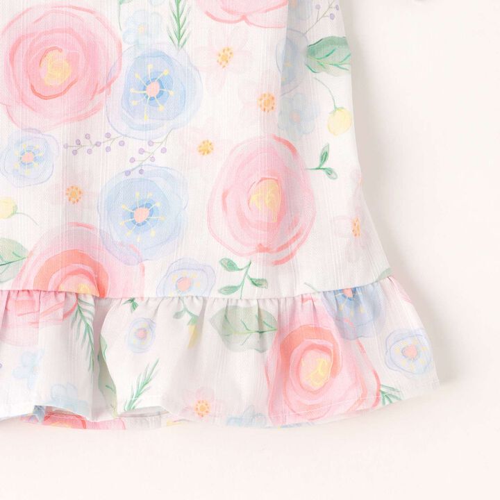 花卉圖案甚平服套裝,薰衣草紫, medium image number 8