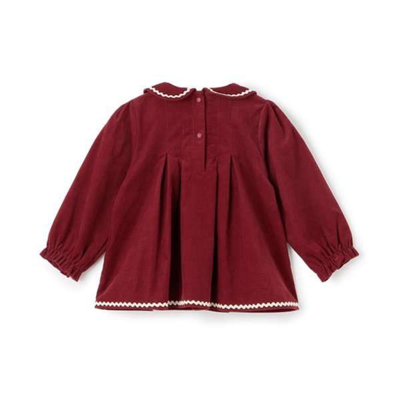 [Link] Charcoal Blouse,Ivory, large image number 2