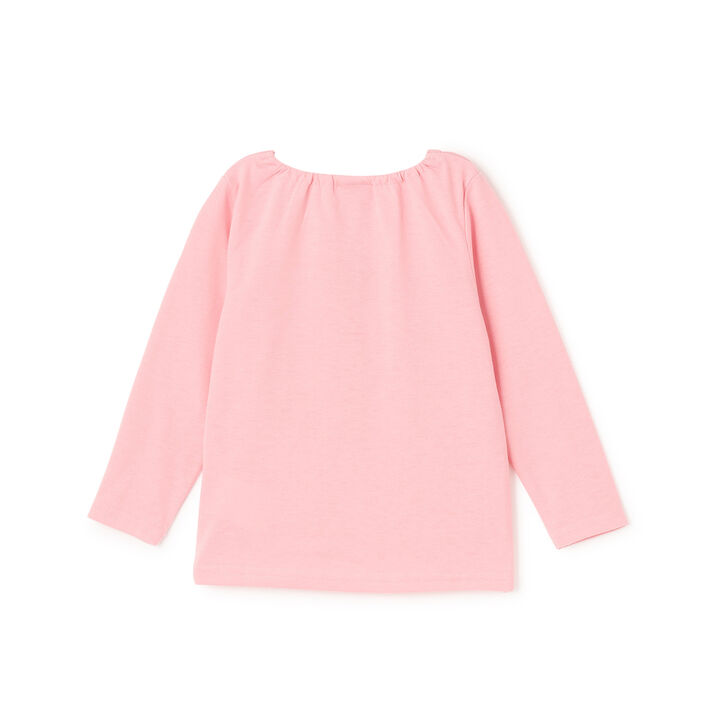 990T Long-Sleeve Plush Ribbon,Navy, medium image number 1