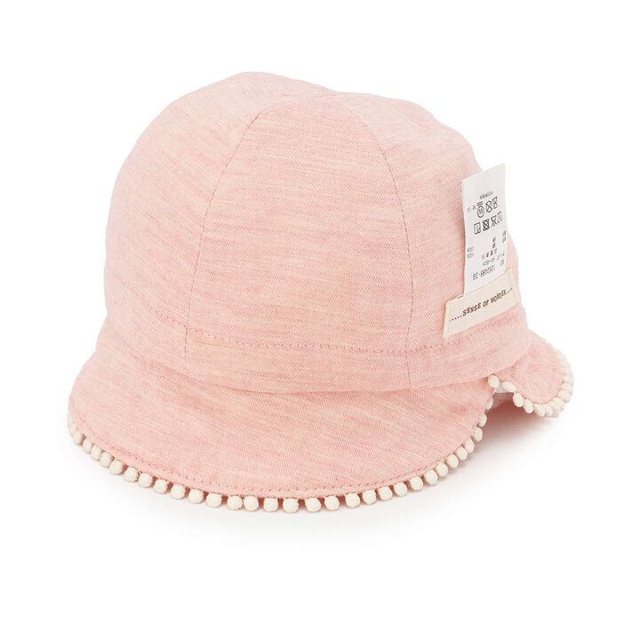 ☆Organic Gauze Reversible Hat [Made in Japan],Blue, medium image number 2