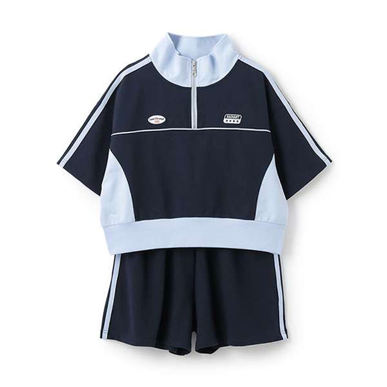 [LTXC] Quick-Dry Half ZIP Set,Off white, large image number 8