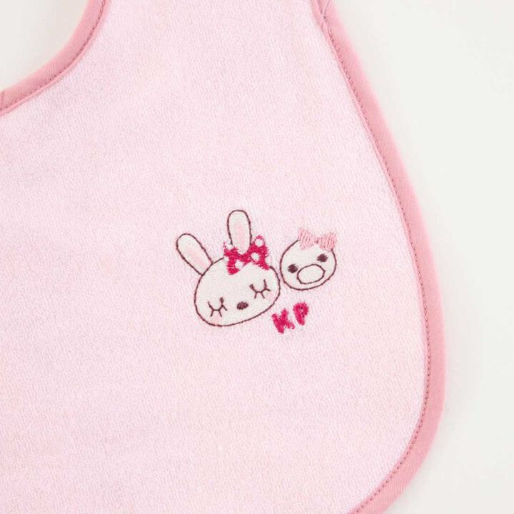 KP Rabbit Reversible Bib,Off white, medium image number 6