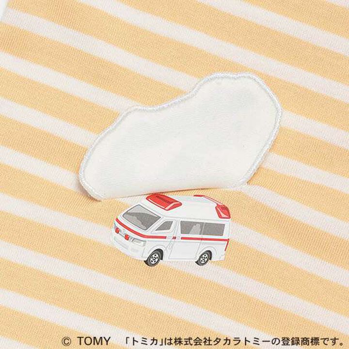 TOMICA Appliqu&eacute; Long Sleeve T-Shirt,Yellow, medium image number 5