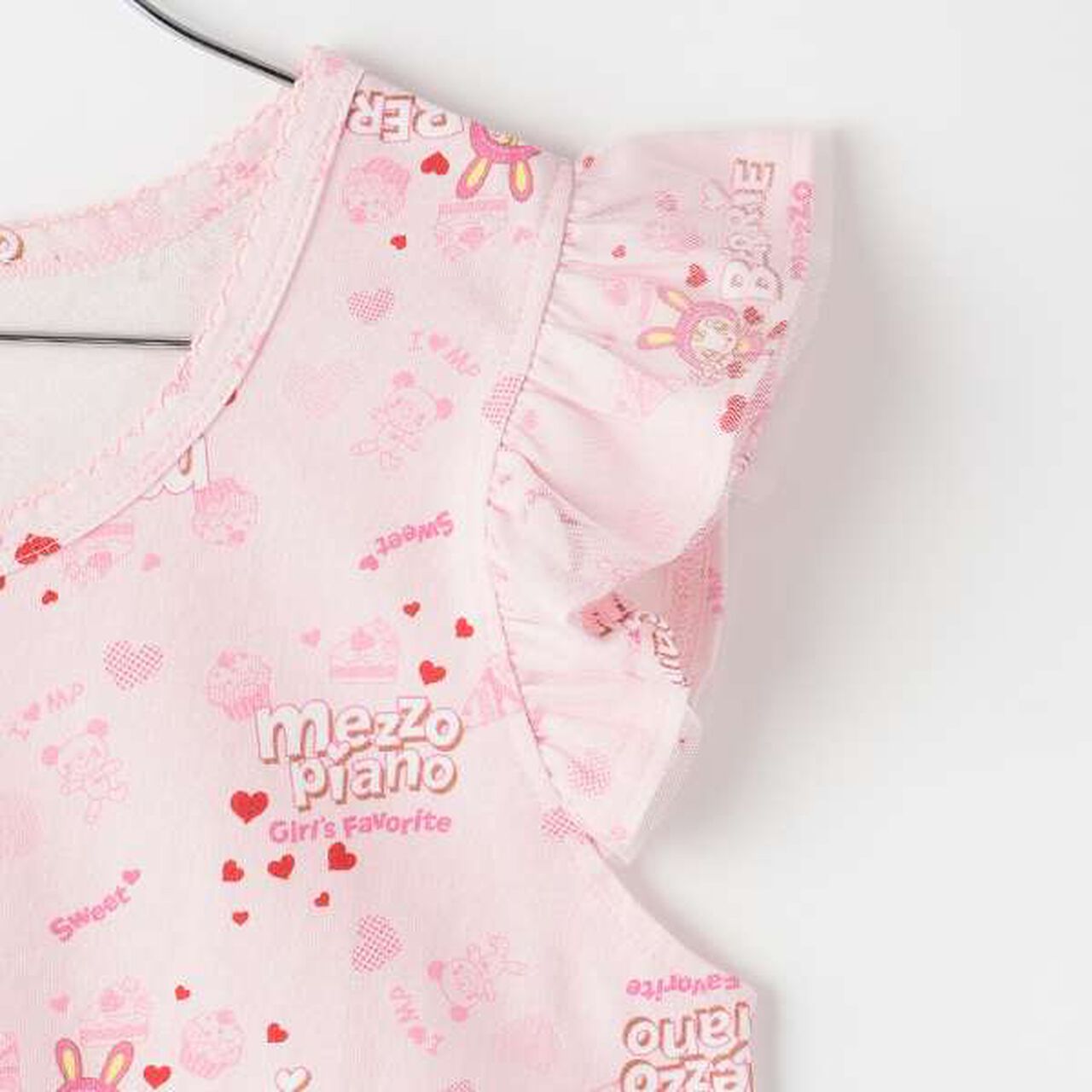 Reissue ♪ Lovely Tank Top,Pink, large image number 3