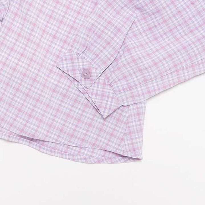 Docking Check Shirt,Lavender, medium image number 4