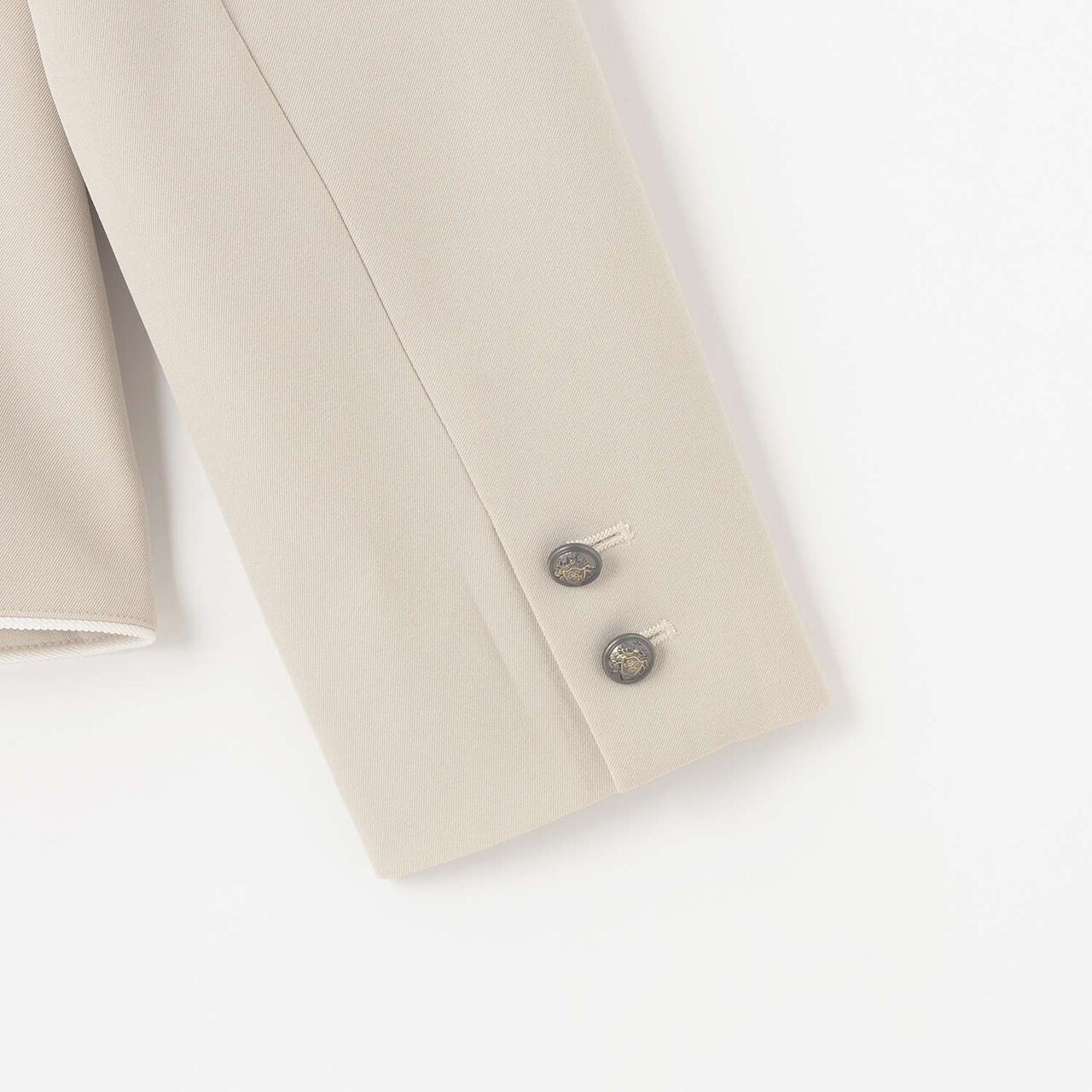 Piping Jacket,Beige, large image number 6