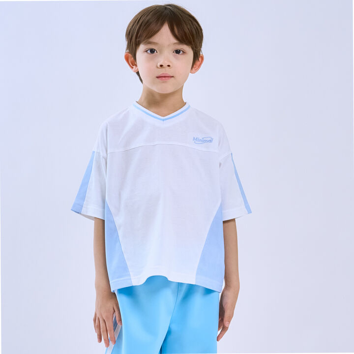 [Cool Touch] Loose Fit Short Sleeve T-Shirt,Pearl white, medium image number 0