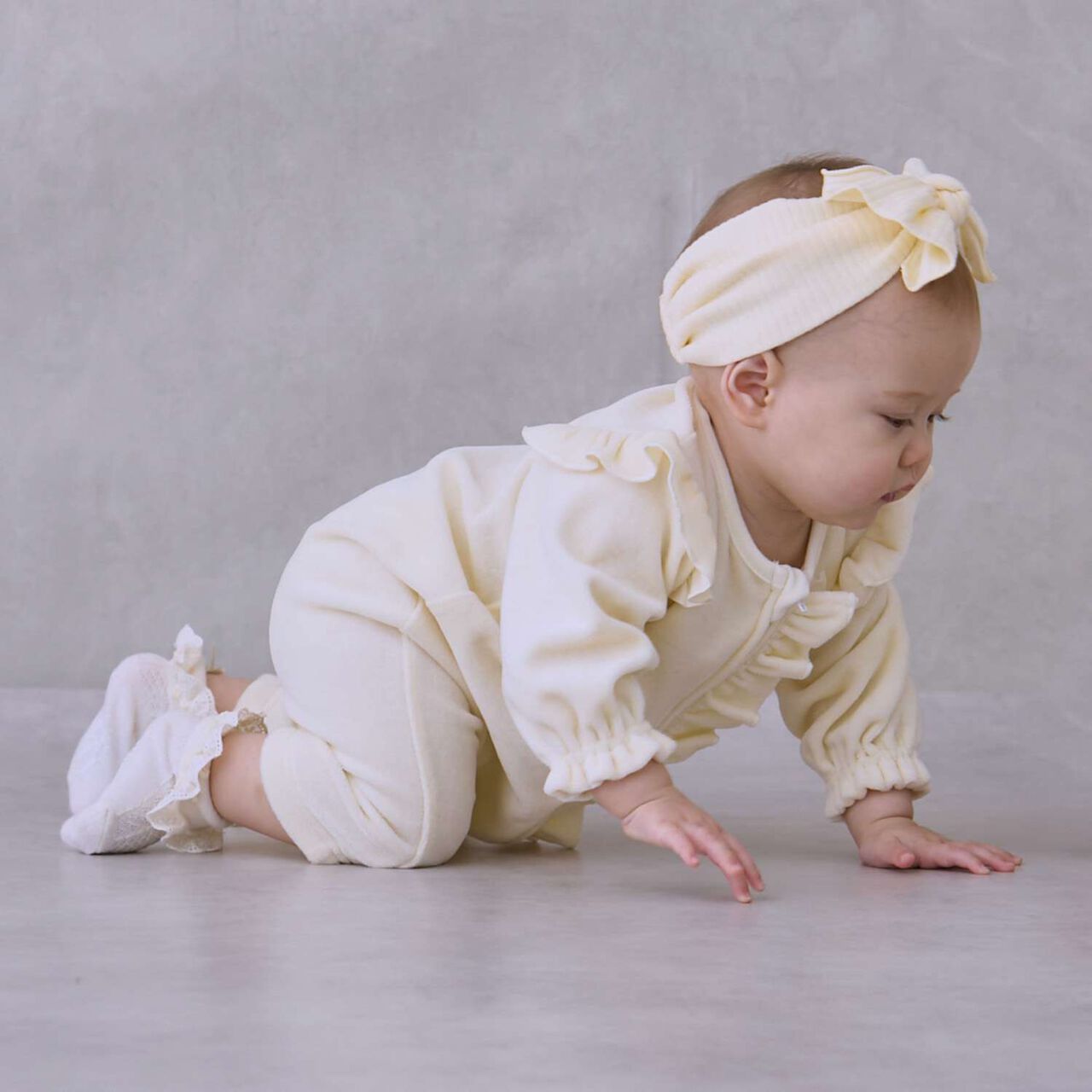 Assorted Frill Coverall,Light pink, large image number 2