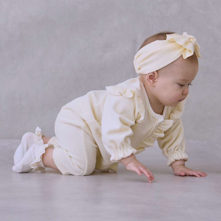 Assorted Frill Coverall,Light pink, medium image number 2