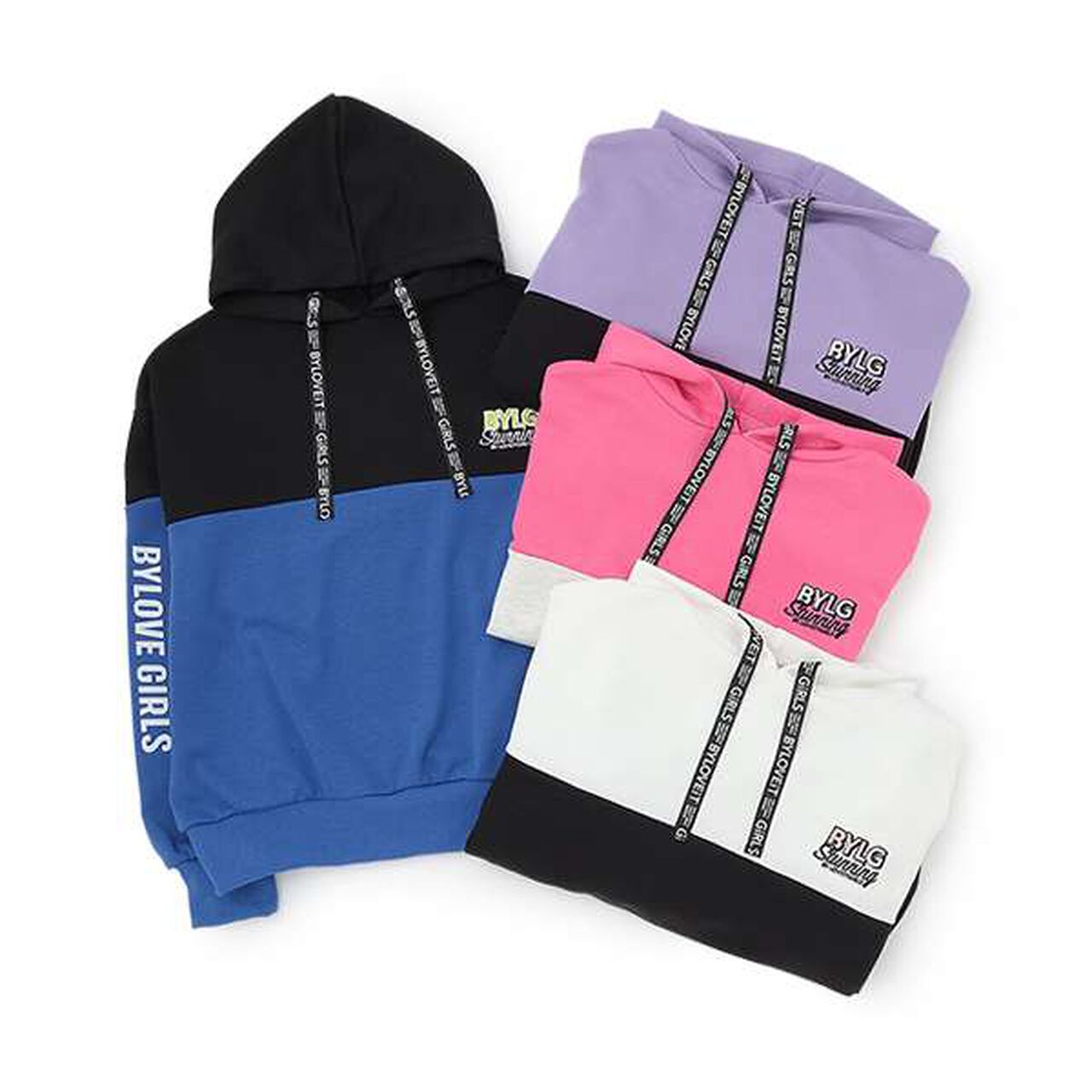 Color Block Parka,Pink, large image number 8