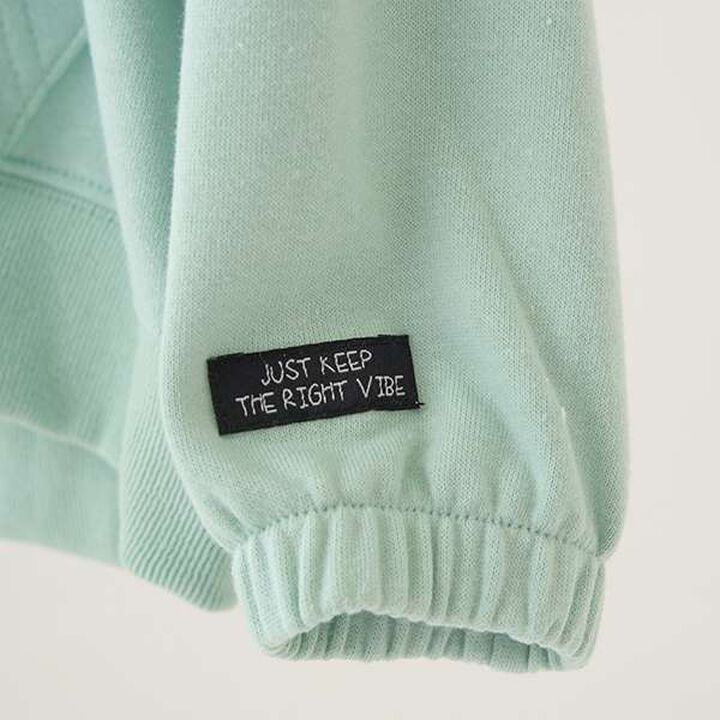 [Versatile Item] Drop Simple Zip Parka,Sax blue, medium image number 13