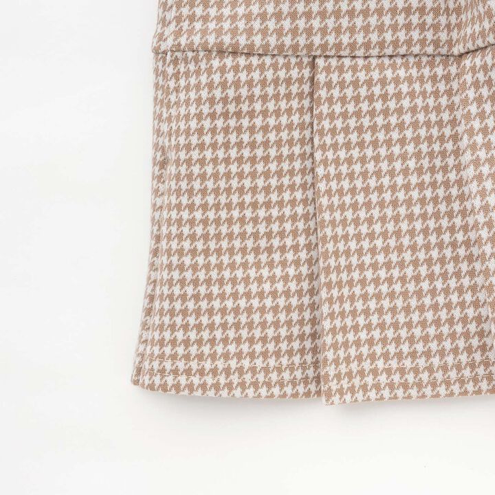 Cut JQ Skirt with Shorts,Black, medium image number 4