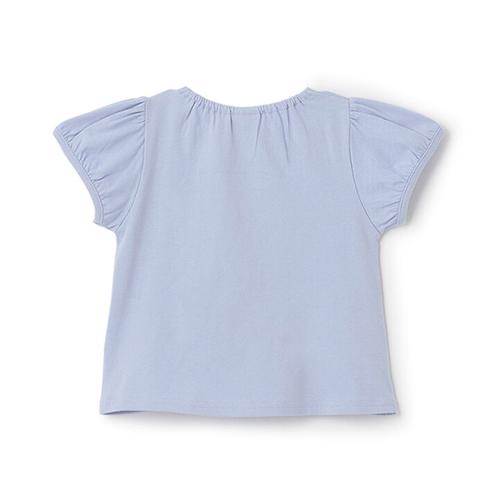 [Cool Touch] Ballet Motif T-Shirt,Sax blue, medium image number 11