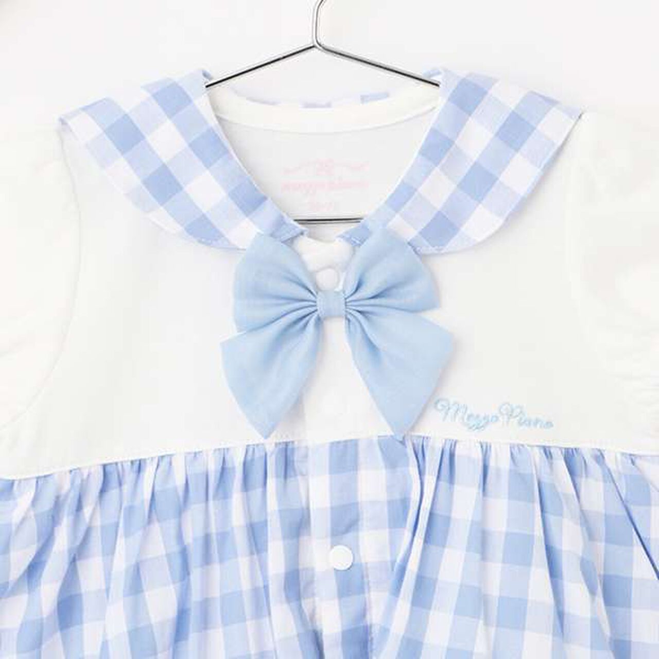 [My Melody & Cinnamoroll] Sailor Short-Sleeve 2 Way All-in-One,Pink, large image number 9