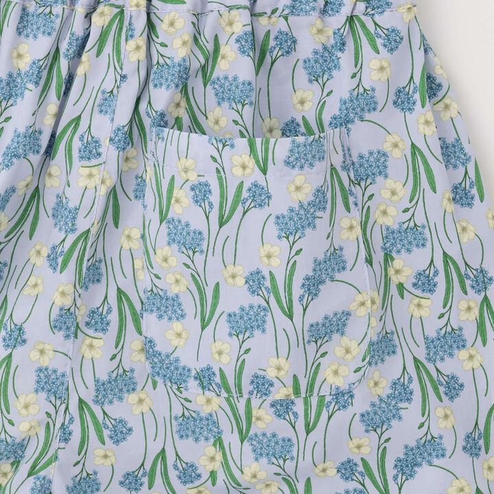 Assorted All-Over Pattern Tiered Blouse & Scallop Trim Pants Set,Emerald green, medium image number 18