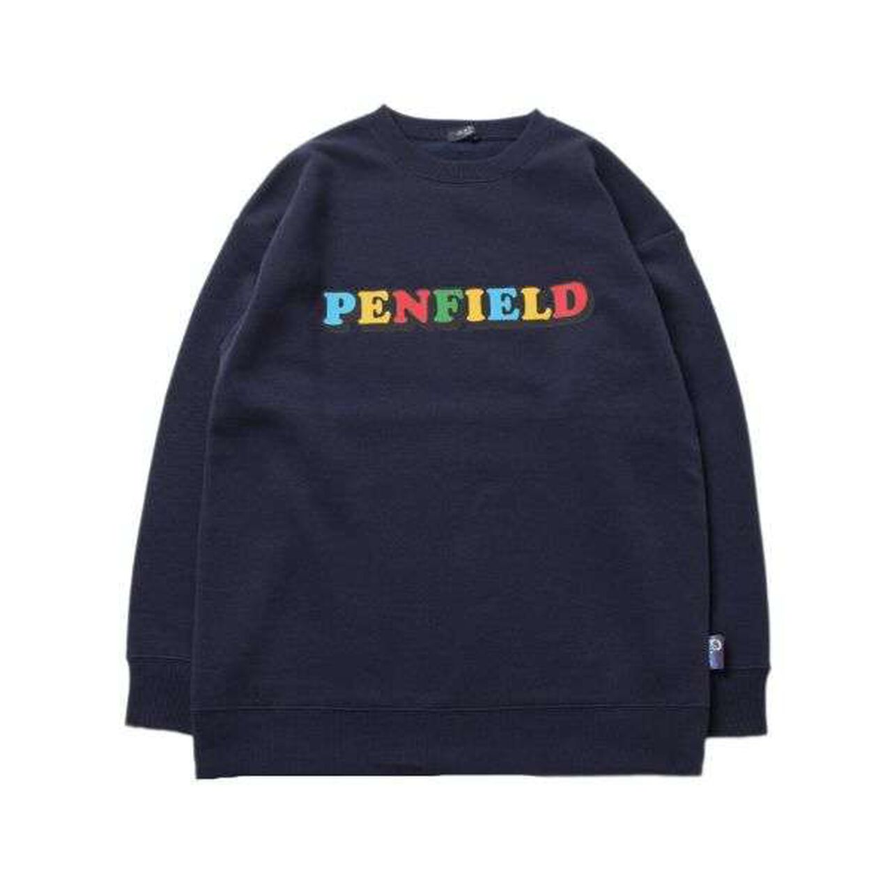 [Penfield] Wool Lined Print Sweatshirt,Navy, large image number 10