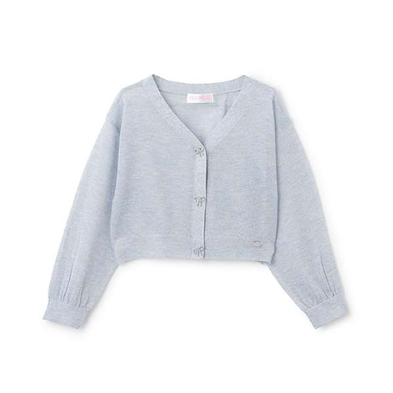 Glitter Sheer Cardigan,Off white, large image number 10