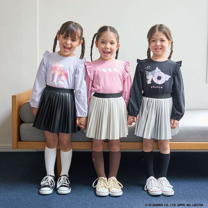 Soft Faux Leather Pleated Skirt (Inner Shorts Included),Silver, medium image number 28