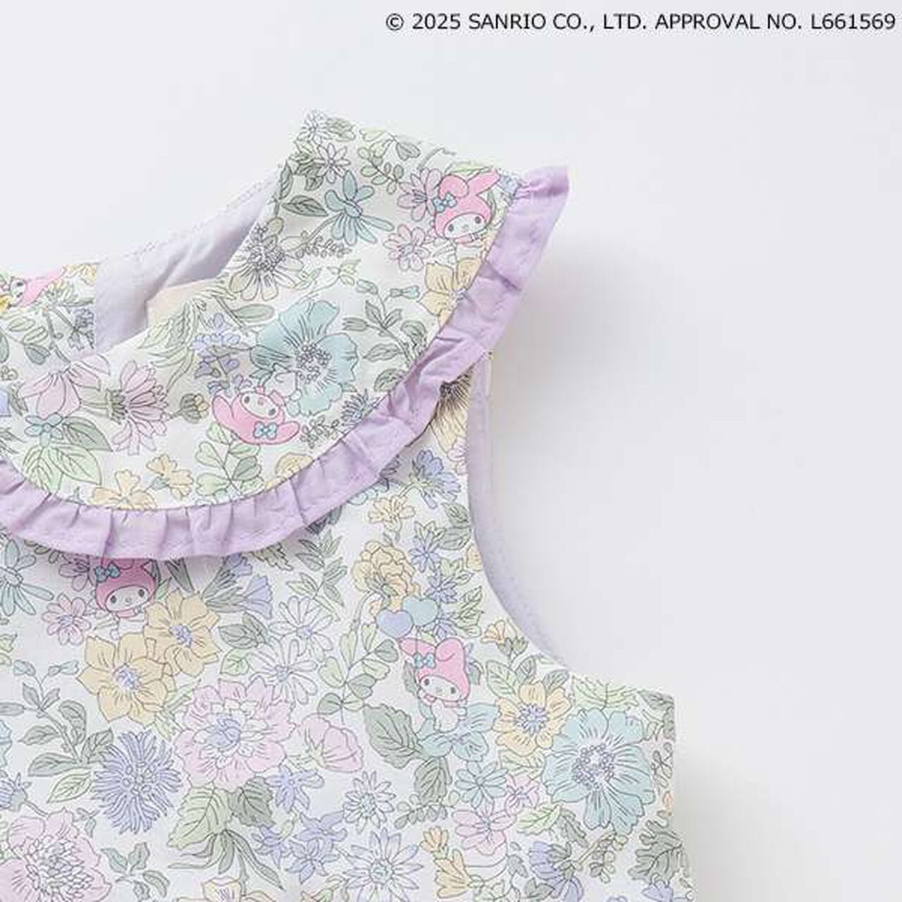 [My Melody] Liberty One-Piece Dress,Coral red, large image number 5