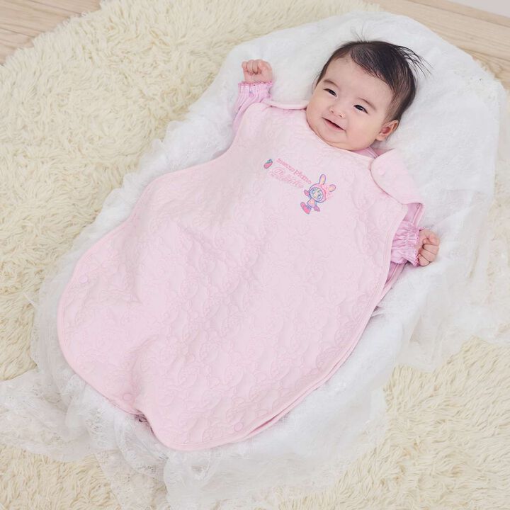 [Baby Berie-chan] Strawberry Quilted Sleeper,, medium