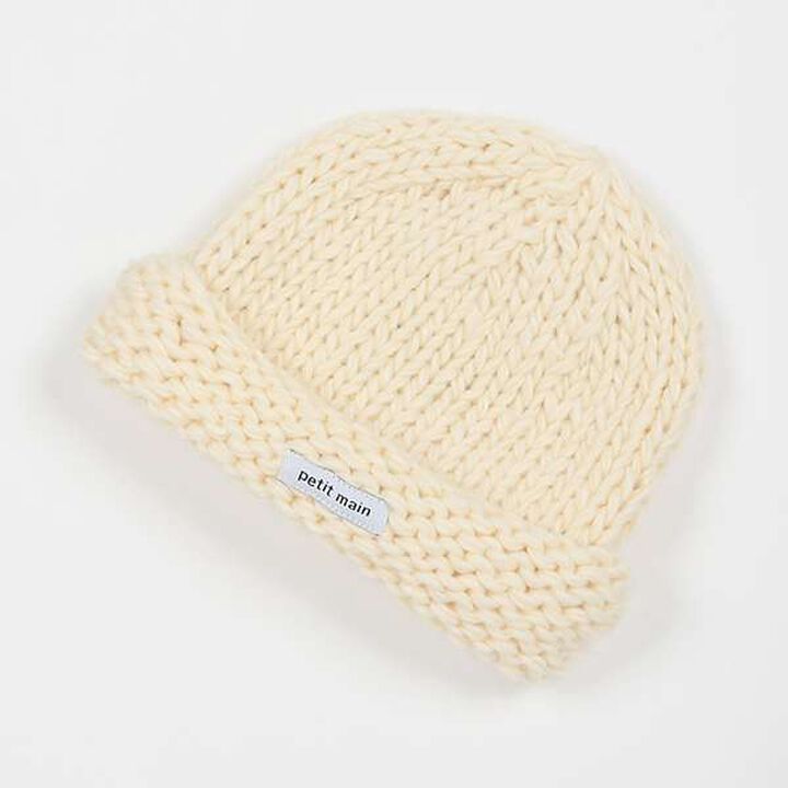 Low Gauge Roll Knit Hat,Lavender, medium image number 10