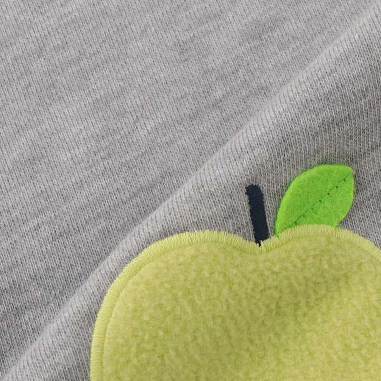 Boys' Full-Length Apple Print Pants,Gray, large image number 7