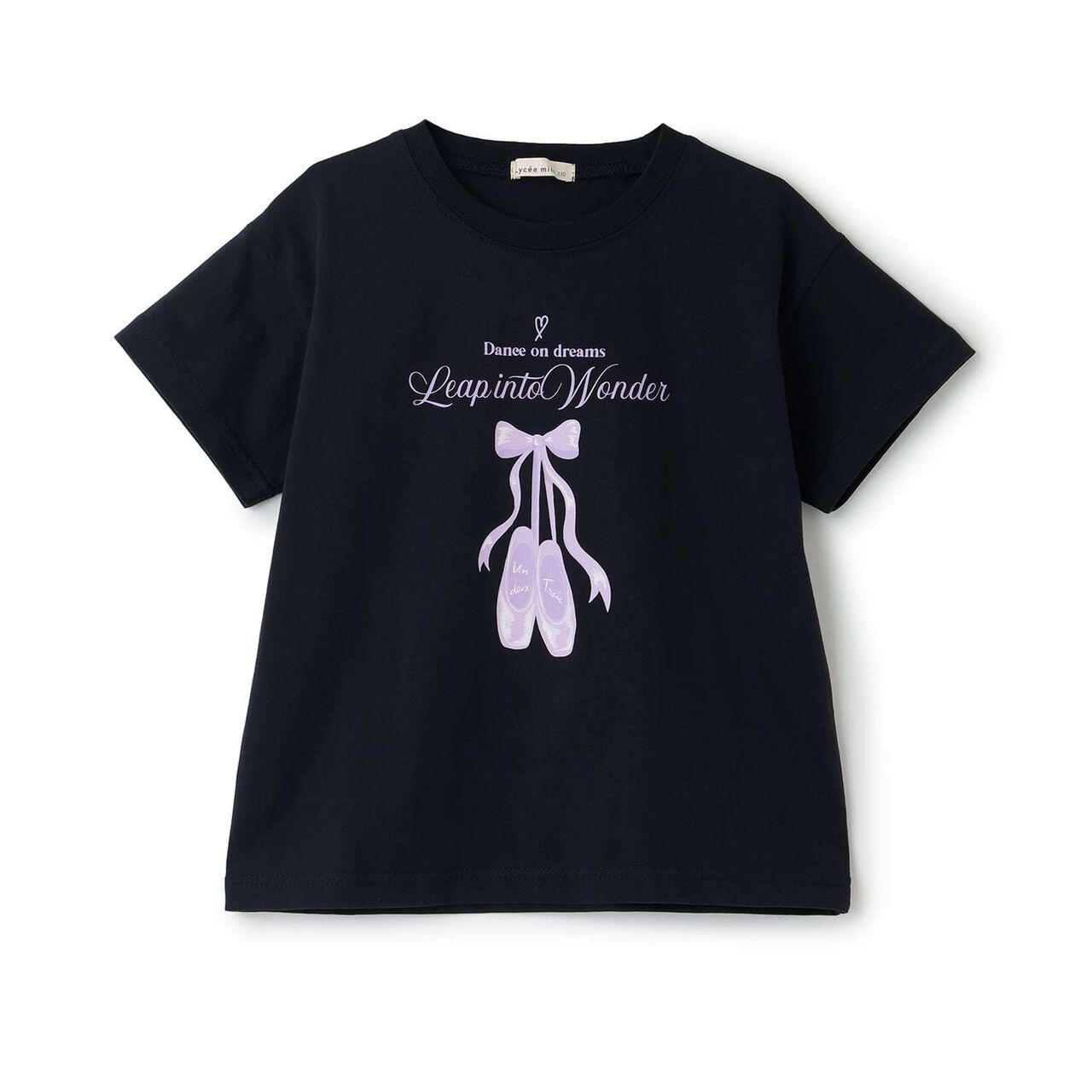 [100% Cotton] Sherbet T-Shirt [UV Cool Touch & Shape-Retaining] Assorted 7 Patterns T-Shirt [Kids Girls],Pearl white, large image number 4