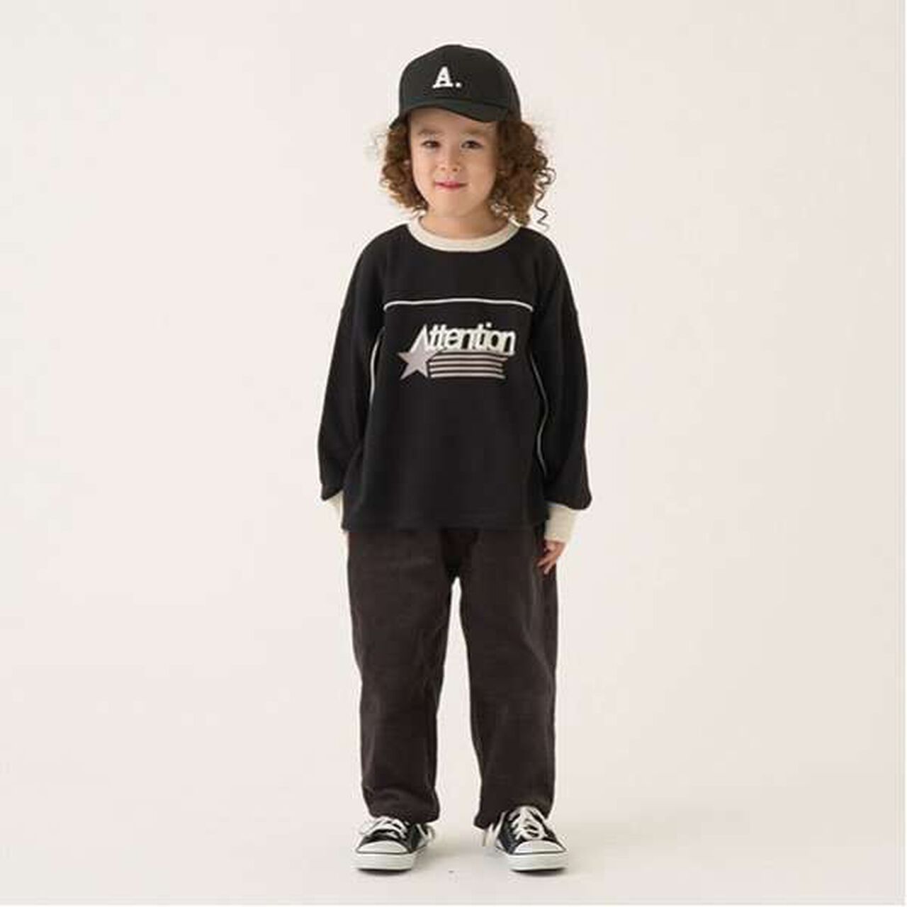 Pilling-Resistant Bi-Color Sweatshirt,Milky white, large image number 8