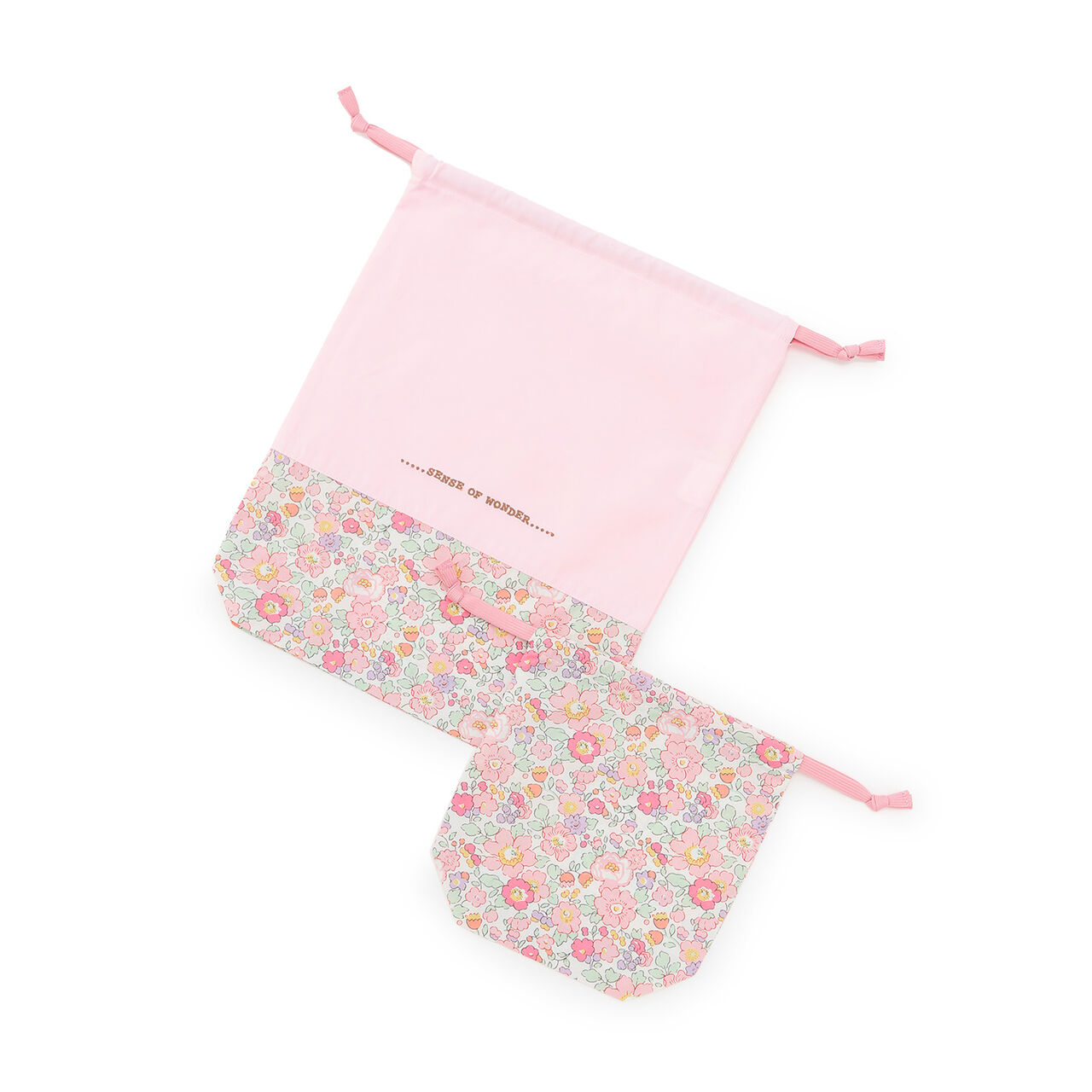 Betsy Drawstring Bag Set (2 Pieces),Pink, large image number 0