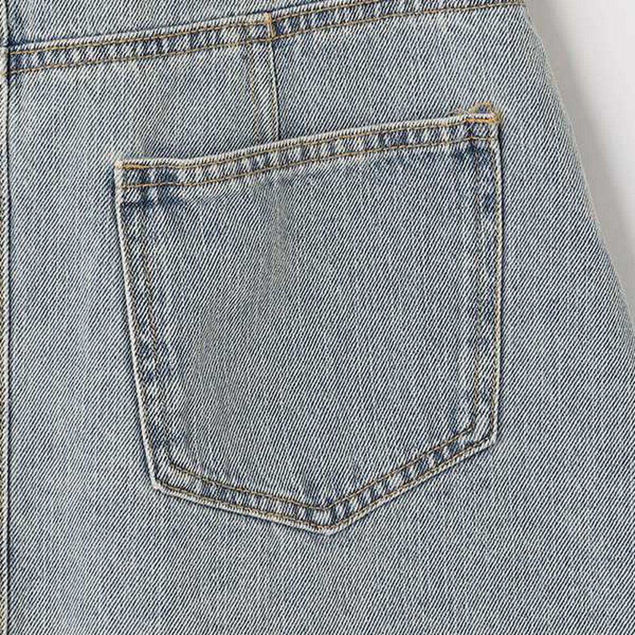 [LTXC] 2 WAY Wrap Skirt,Blue, large image number 3