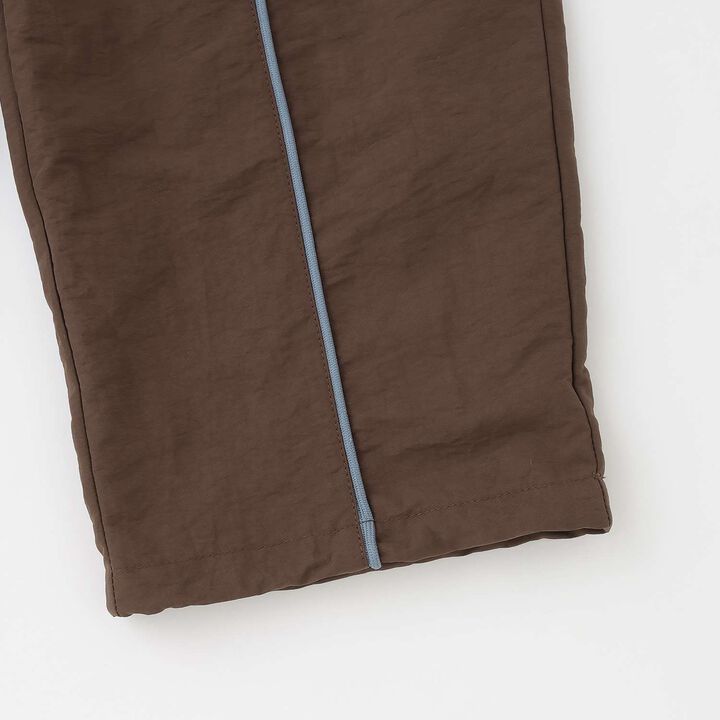 Nylon Contrast Stripe Pants [MNCM],Navy, medium image number 4