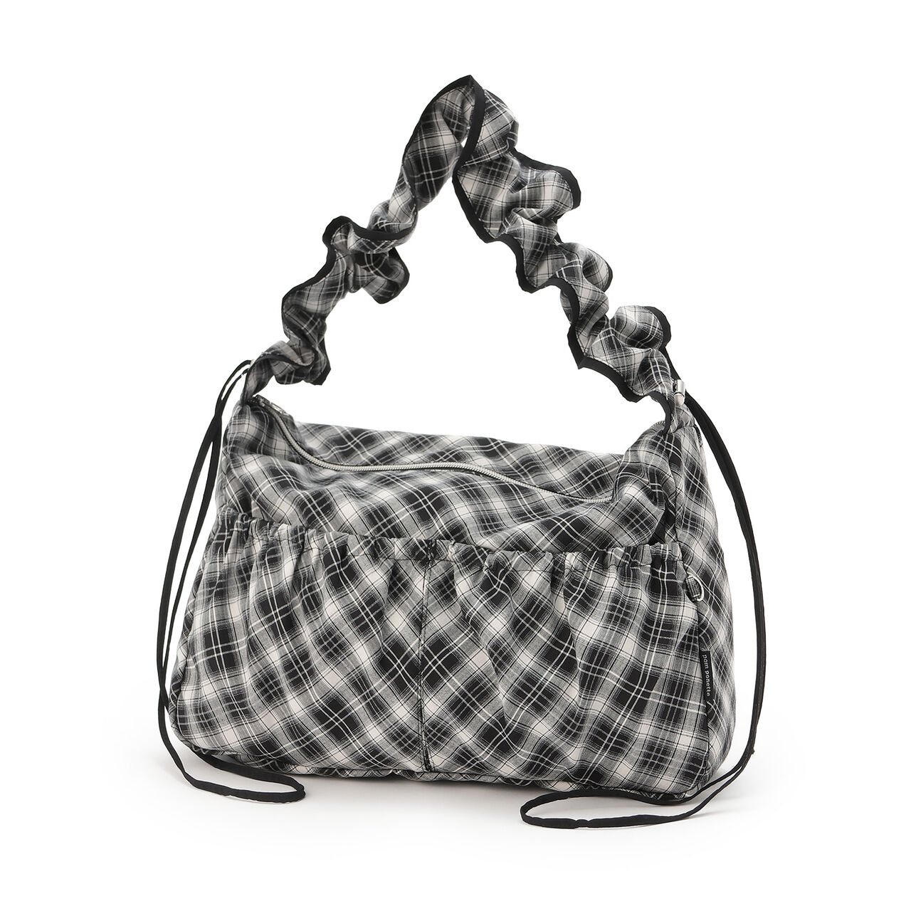 Gathered Shoulder,Black, large image number 10