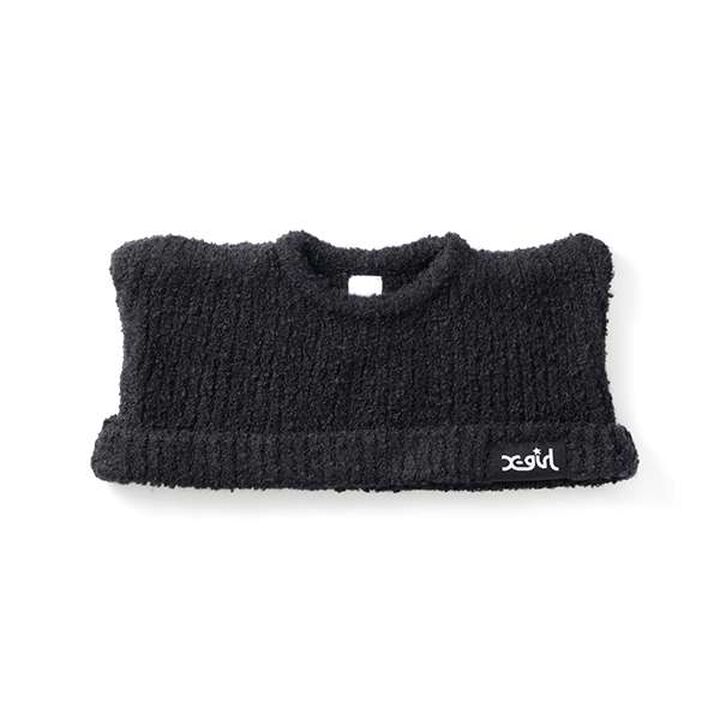 X-girl Stages &times; LOVOT Cat Ear Knit Cap,Black, medium image number 2